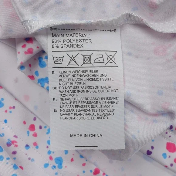 Shank It Golf Polo Men's 2XL XXL Paint Splatter Performance Stretch - Picture 15 of 16